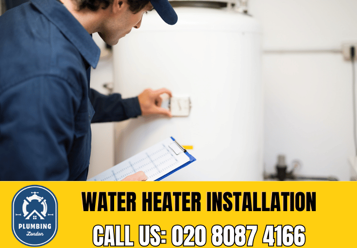 water heater installation Richmond